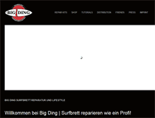 Tablet Screenshot of big-ding.com
